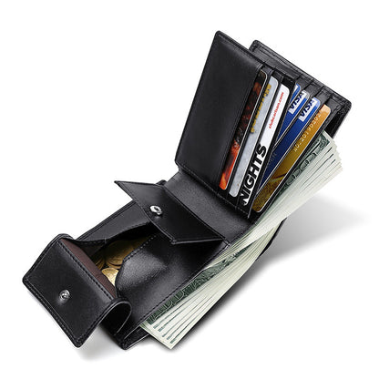Men’s Genuine Leather Wallet – Daily Use Essential