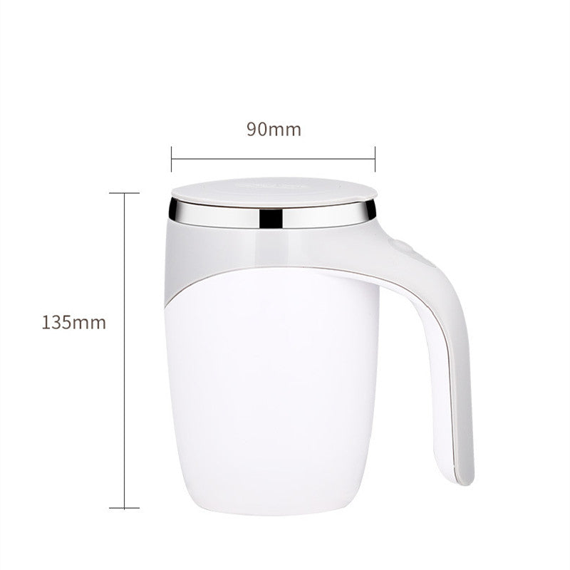 Rechargeable Electric Automatic Stirring Cup – Magnetic Coffee & Milkshake Mixer