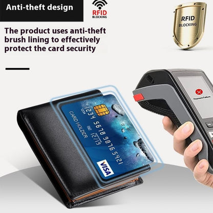 Men’s Genuine Leather Wallet – Daily Use Essential