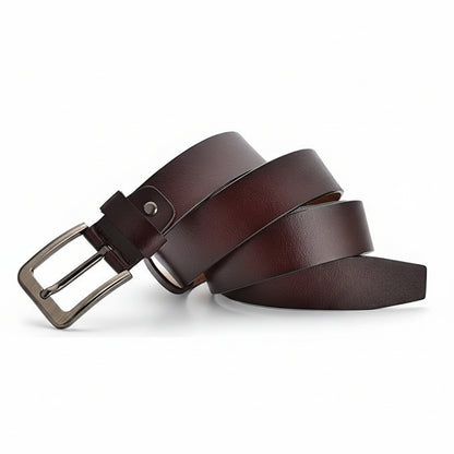 Men’s Genuine Leather Belt – Extra Long 140–170cm Luxury Designer Waist Belt, High-Quality Durable Leather