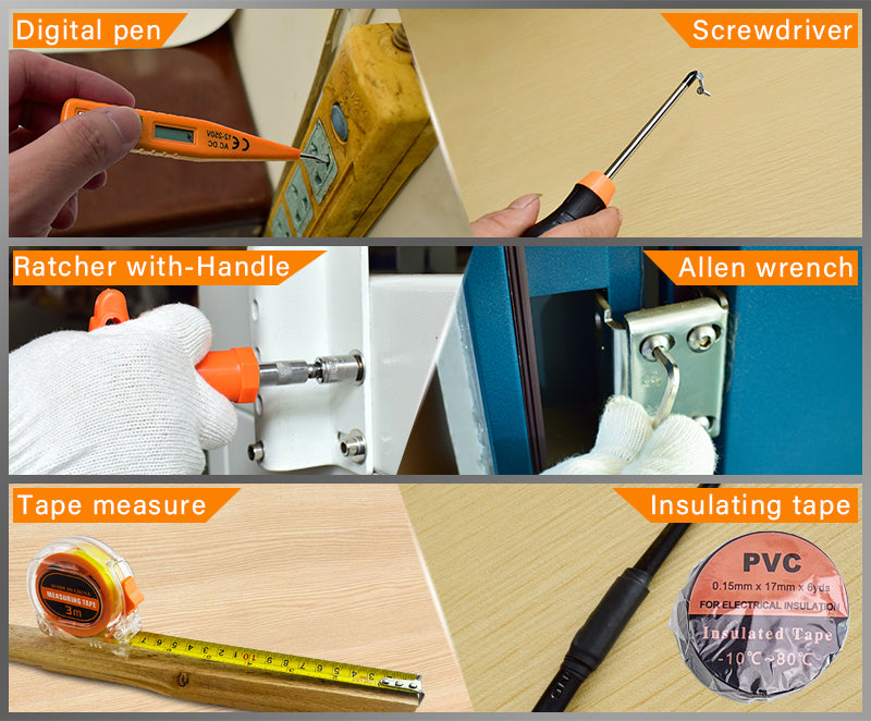 Complete 43-Piece Tool Set – Screwdrivers, Wrenches & Household Tools